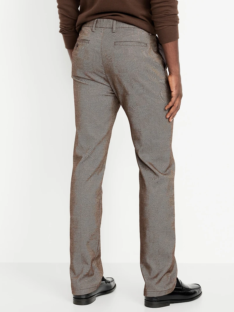 90's Straight Textured Trouser Pants