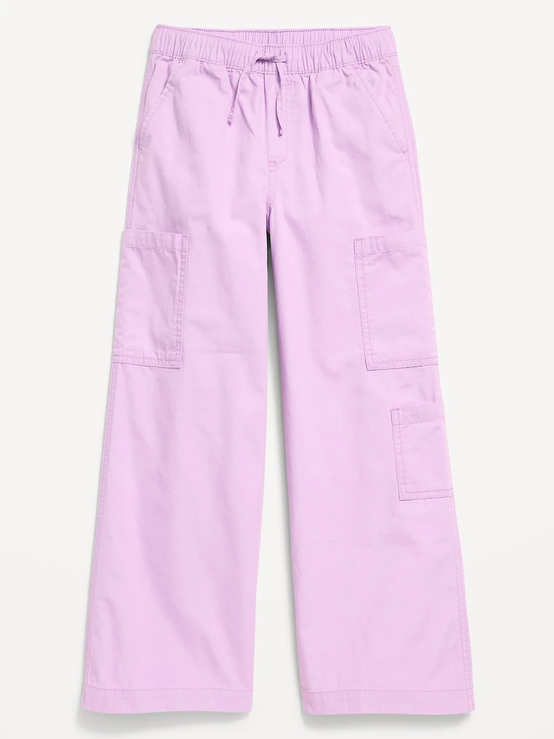 Pull-On Super Baggy Cargo Pants for Girls