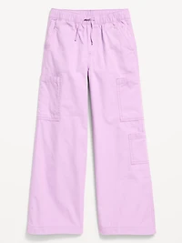 Pull-On Super Baggy Cargo Pants for Girls