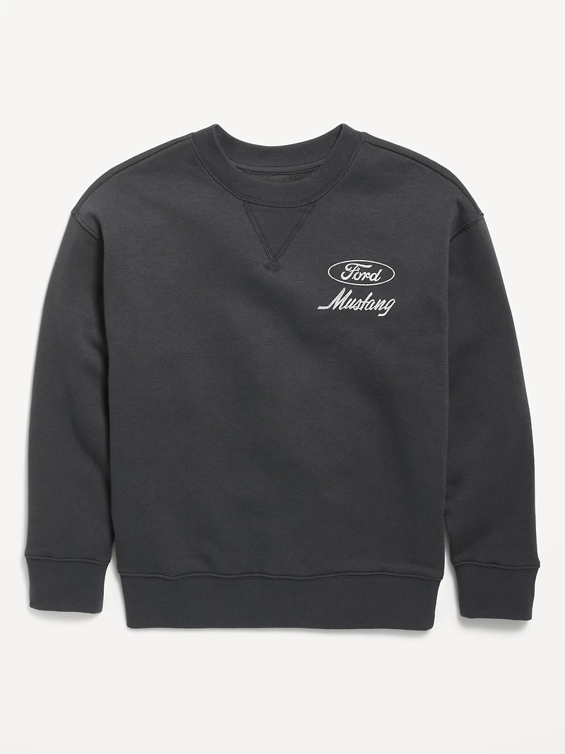 Ford Mustang™ Oversized Graphic Sweatshirt for Boys