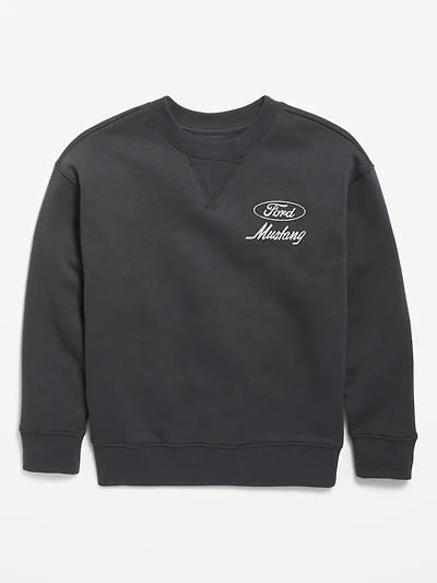 Ford Mustang™ Oversized Graphic Sweatshirt for Boys