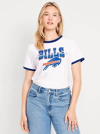 Buffalo Bills EveryWear Crew-Neck Ringer T-Shirt