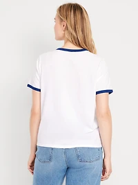 Buffalo Bills EveryWear Crew-Neck Ringer T-Shirt