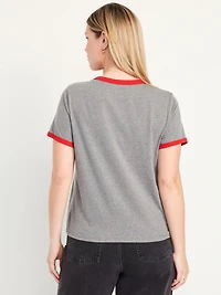 Kansas City Chiefs EveryWear Crew-Neck Ringer T-Shirt