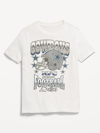 Dallas Cowboys Gender-Neutral Graphic T-Shirt for Kids