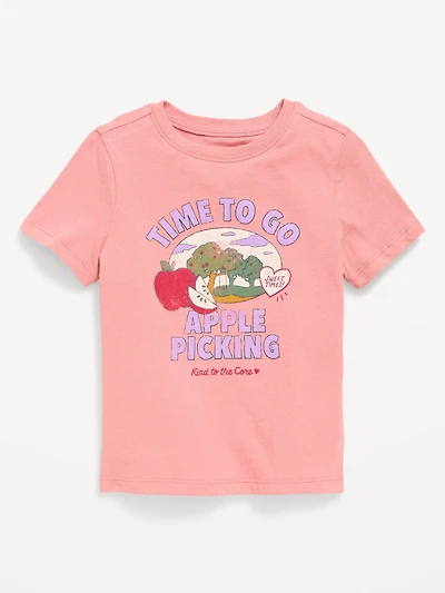 Short-Sleeve Graphic T-Shirt for Toddler Girls