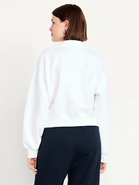 Buffalo Bills Oversized Half-Zip Sweatshirt