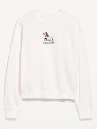 SoComfy Oversized Graphic Raglan Sweatshirt