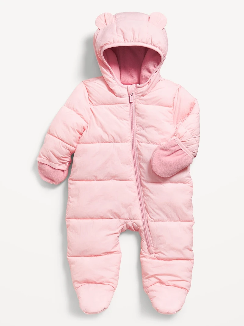 Unisex Water-Resistant Frost Free Puffer Snowsuit for Baby