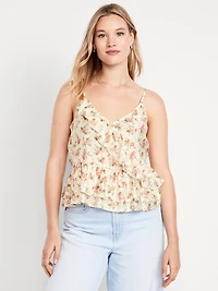 Ruffle Cami Top