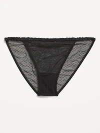 Mesh String Bikini Underwear