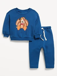 Disney© Unisex Graphic Sweatshirt and Sweatpants Set for Baby