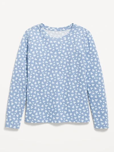 Softest Printed Long-Sleeve T-Shirt for Girls