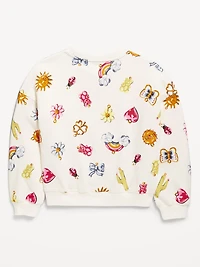 Favorite Fleece Oversized Tunic Sweatshirt for Girls