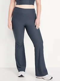 Extra High-Waisted PowerSoft Rib Flare Leggings