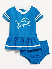 Detroit Lions Graphic Mesh Dress and Shorts Set for Baby
