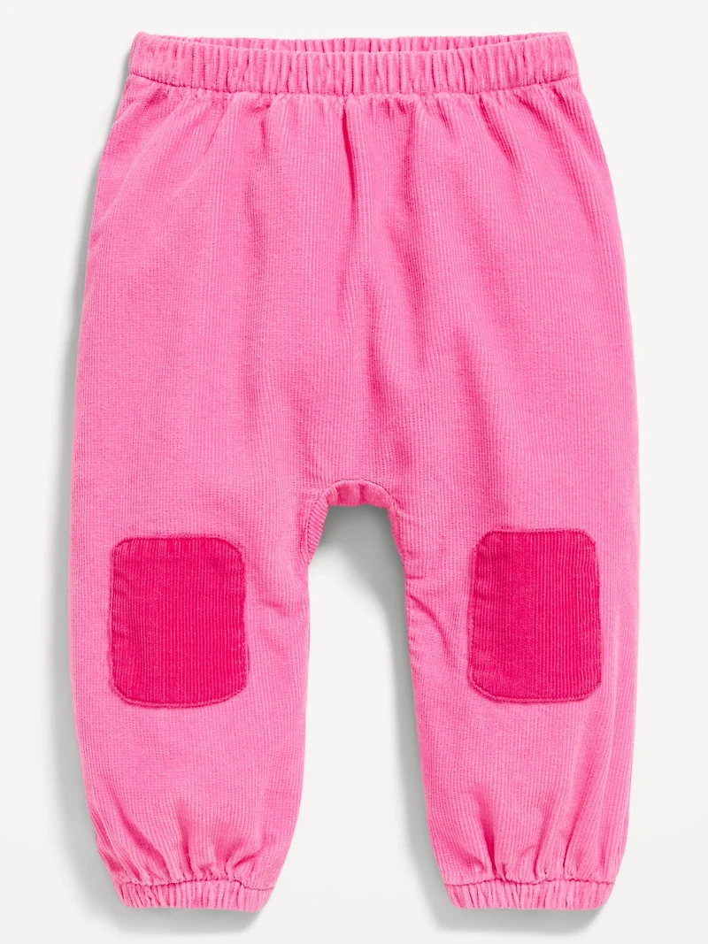 Pull-On Corduroy Knee Patch Pants for Baby
