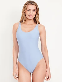 Matte One-Piece Swimsuit