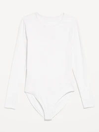 Long-Sleeve Crew-Neck Bodysuit