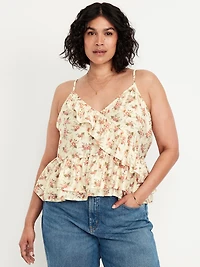 Ruffle Cami Top