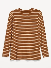 Luxe Long-Sleeve Crew-Neck Tunic