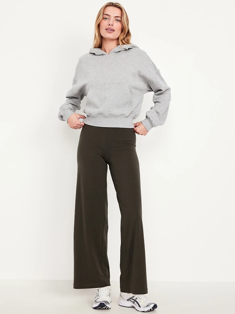 High-Waisted Fashion Wide-Leg Leggings