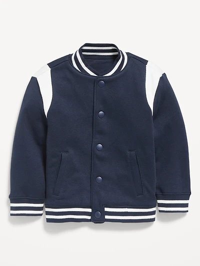 Fleece Bomber Jacket for Toddler Boys