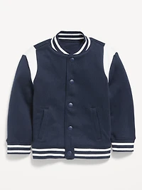 Fleece Bomber Jacket for Toddler Boys