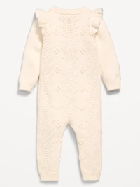 SoSoft Ruffled-Shoulder Sweater One-Piece for Baby