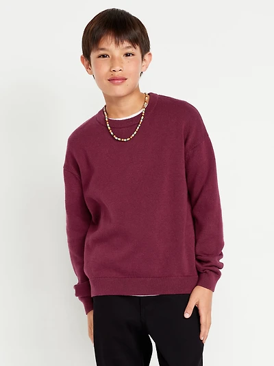 Crew-Neck Sweater for Boys
