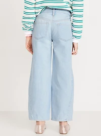Super Baggy Barrel-Leg Jeans for Girls