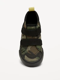 Double Secure-Strap High-Top Sneakers for Toddler Boys