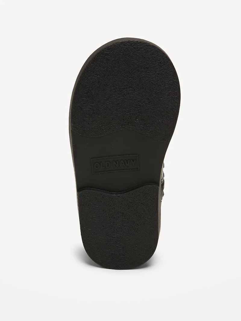 Faux-Leather Chelsea Boots for Toddler Girls