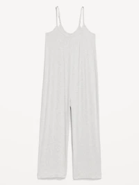 Knit Jersey Pajama Jumpsuit