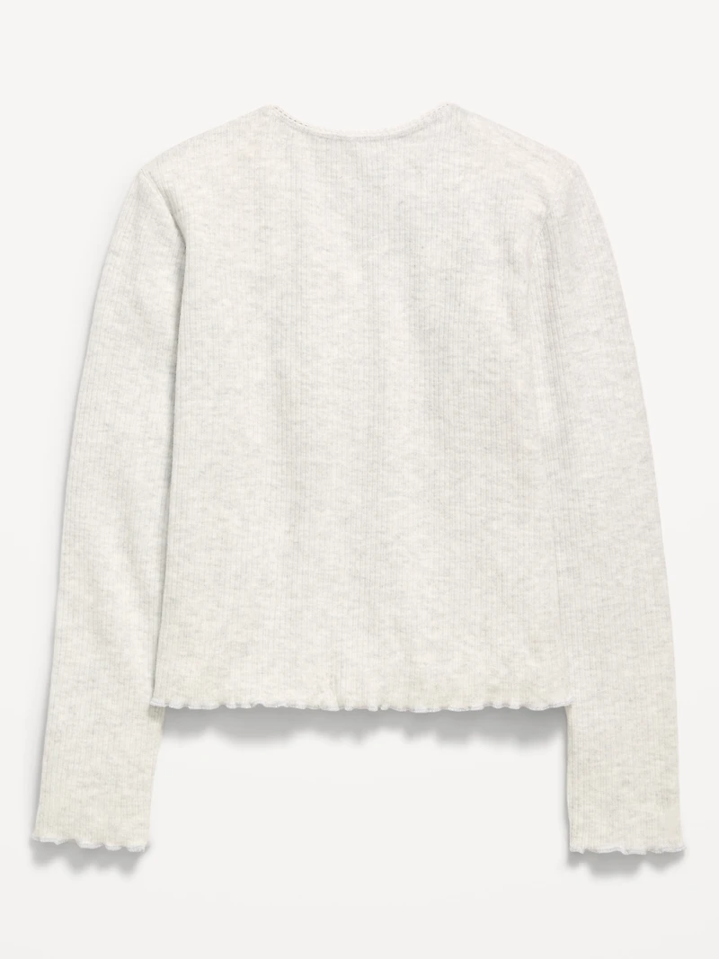 CozePlush Long-Sleeve Graphic T-Shirt for Girls