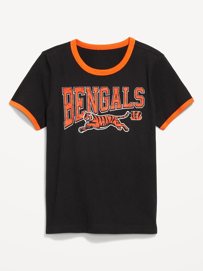 Cincinnati Bengals EveryWear Crew-Neck Ringer T-Shirt