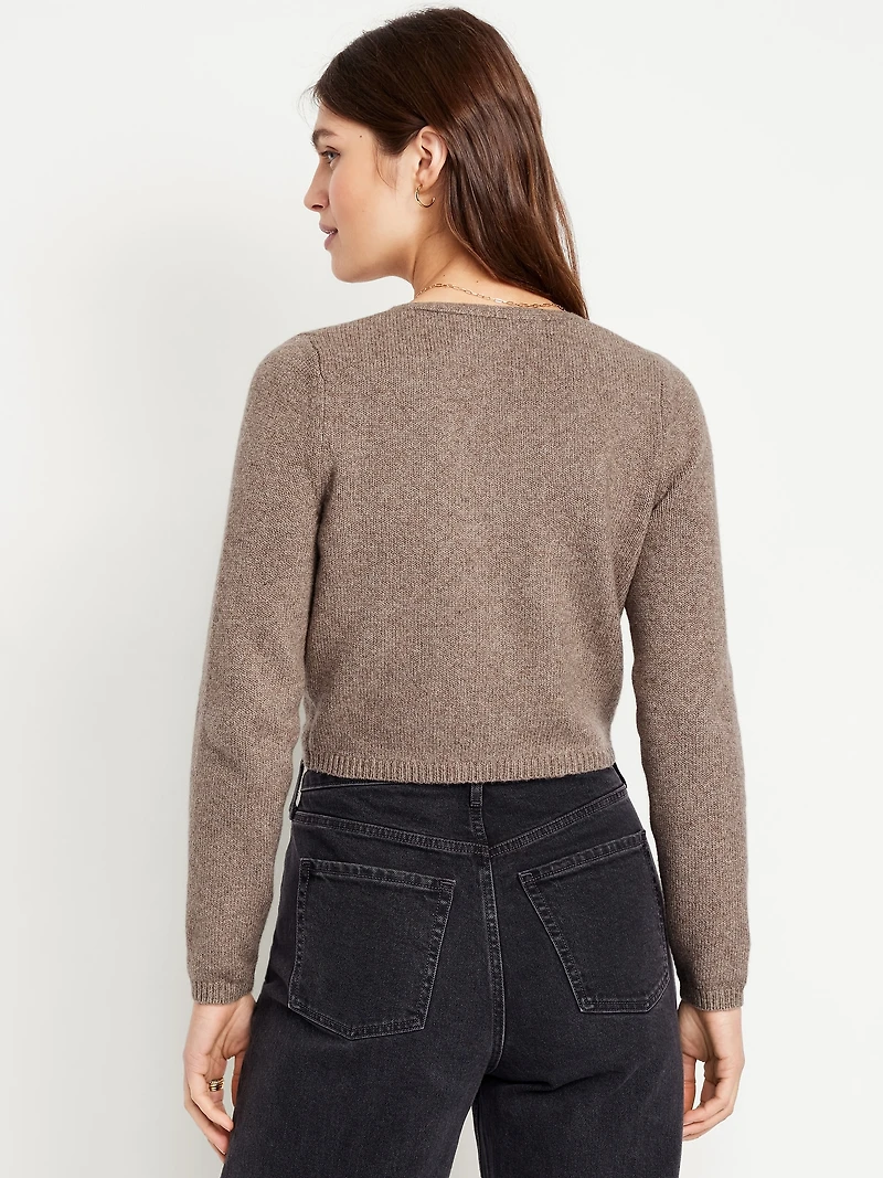 SoSoft Twist-Front Sweater