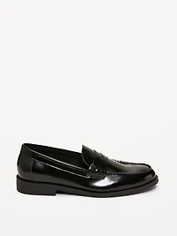 Faux-Leather Loafers for Men