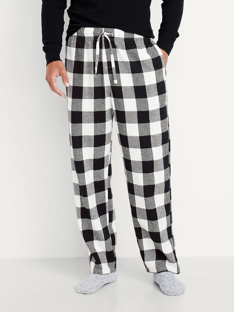 Flannel Pajama Pants for Men