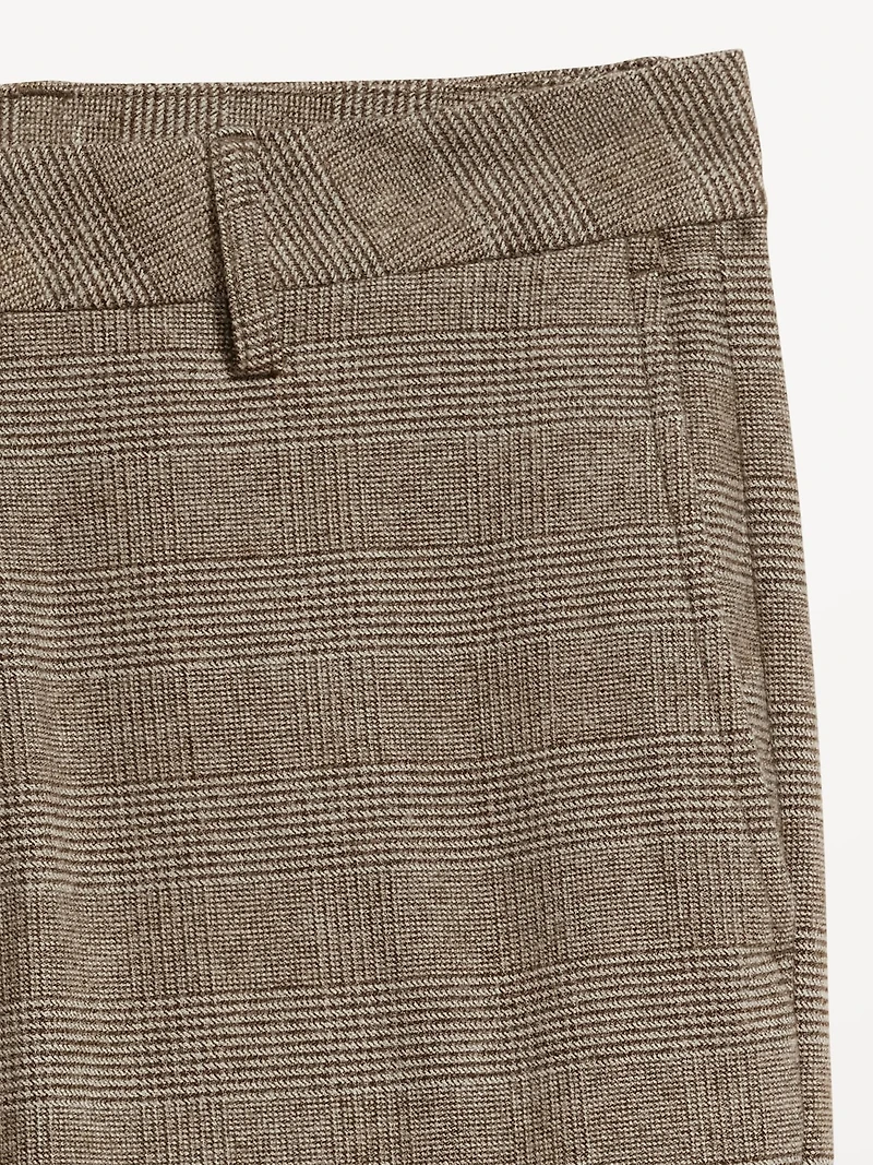 90's Straight Textured Trouser Pants