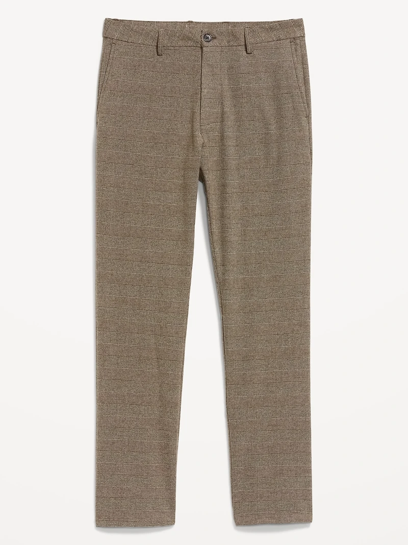 90's Straight Textured Trouser Pants