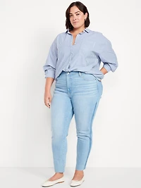 High-Waisted OG Straight Cut-Off Ankle Jeans