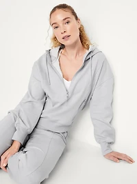 Dynamic Fleece Half-Zip Hoodie Sweatshirt