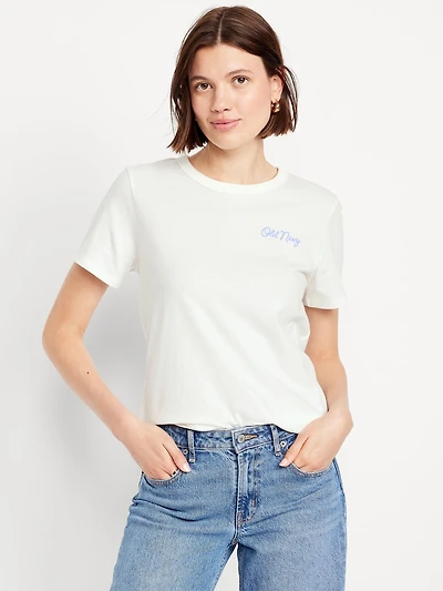 EveryWear Crew-Neck Logo-Graphic T-Shirt