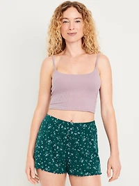 Rib-Knit Brami Top