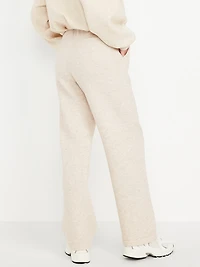 High-Waisted Bounce Fleece Trouser Sweatpants