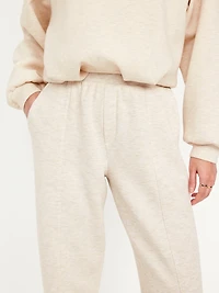 High-Waisted Bounce Fleece Trouser Sweatpants