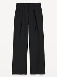 High-Waisted SleekTech Trouser Pants