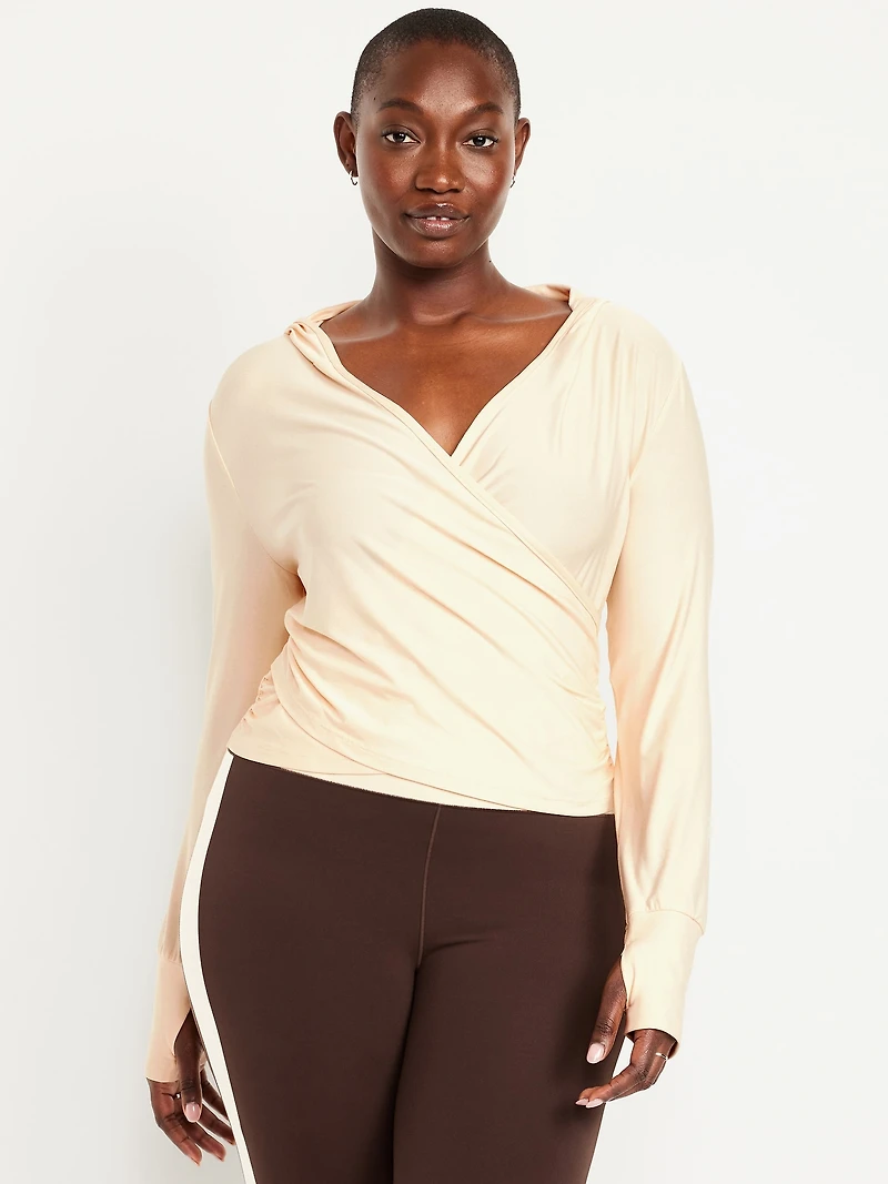 CloudMotion Cross-Front Hoodie