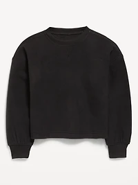 Long-Sleeve Microfleece Top for Girls